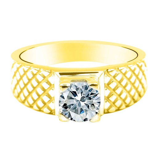 Solide 585er gelbgold vvs1 - gelbgold, d/vvs1