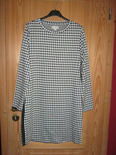 Hahnentritt Kleid schwarz