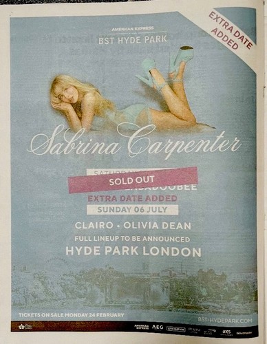 Sabrina carpenter live tour - carpenter,