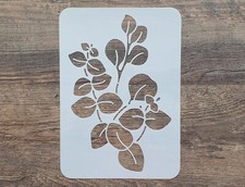 Schablone Zweige Blätter Wald