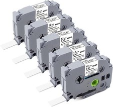 5x Schriftband TZe-231 12mm