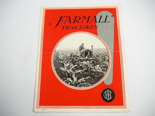Ihc farmall traktoren prospekt - ihc,