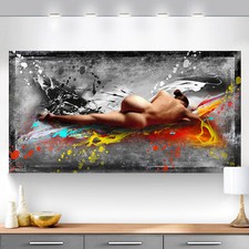 Erotik Akt Frau Leinwand