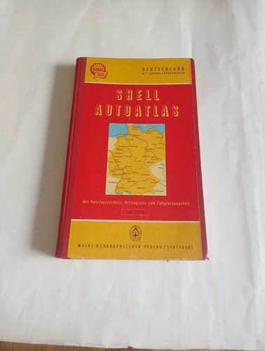Shell atlas 1954 für - shell,