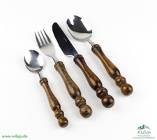 Landhausstil Besteck 4 teilig