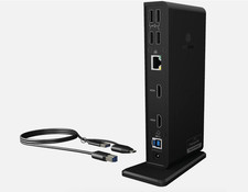 RaidSonic ICY BOX IB-DK2241AC USB-Docking-Station - Schwarz