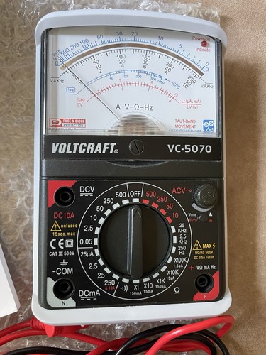 Voltcraft 5070 analog - voltcraft,
