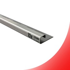 10x Quadrat Edelstahlschiene