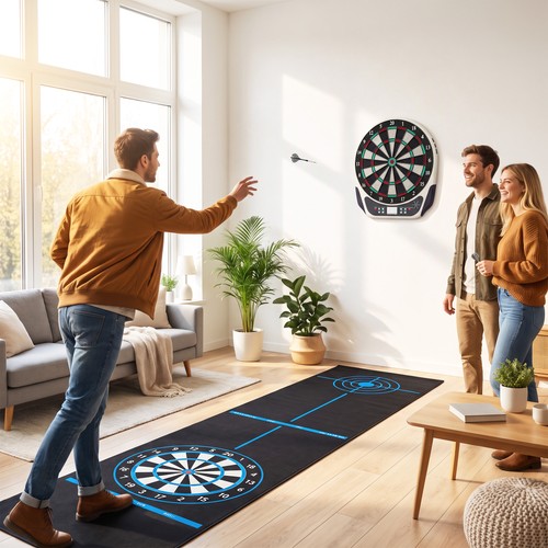 Homcom elektronische dartboard - homcom,