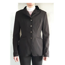 Turnier-Sakko Jacket Reitjacke Damen schwarz Gr. 38 Softshell USG