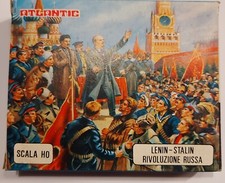 ATLANTIC 10009 LENIN-STALIN & RIVOLUZIONE RUS, Figuren am Gießast in OVP
