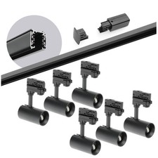3-Phasen-Schienen-Set NEXTRACK - Schienensystem Komplett-Set mit 6x GU10 Lampe u
