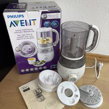Philips AVENT Babynahrungszubereiter 4 in 1 SCF875 Babybrei Dampfgarer Pürieren
