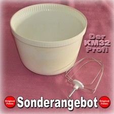 █ BRAUN KM32 ? SEHR GUTE GEBRAUCHTE RÜHRSCHÜSSEL Küchenmaschine KM 32
