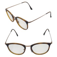 Ray Ban Brillengestell RB7140 - Havanabraun - Größe 51/20 - Inklusive Etui  