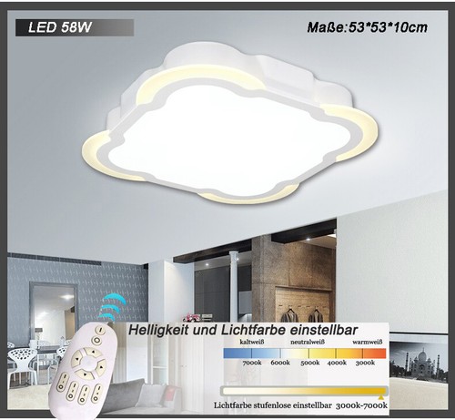 Led deckenleuchte y8113 weiß - led,