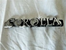Aus einer Auflösung: Toyota Corolla Emblem / Schriftzug
