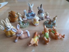 verschiedene kleine Oster Hasen, Figuren D, Top Zustand