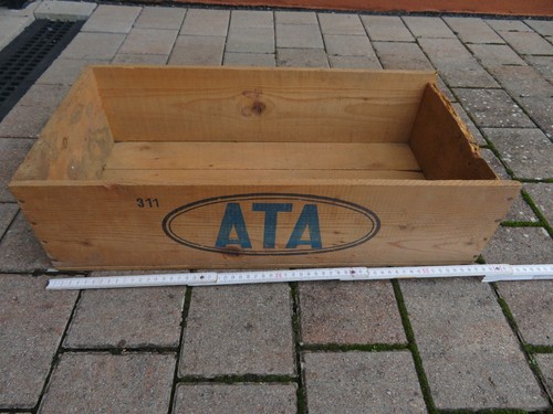 Alte holzkiste 58x30x15cm - holzkiste,