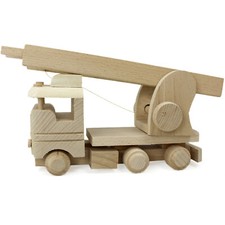 Feuerwehr mit Drehleiter aus