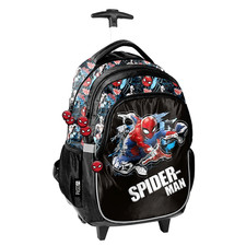 Spiderman Schultrolley Schulranzen auf Rollen SPIDER-MAN TROLLEY RANZEN RUCKSACk