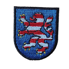 HESSEN , WAPPEN , 1 AUFNÄHER-PATCH-AUFBÜGLER.