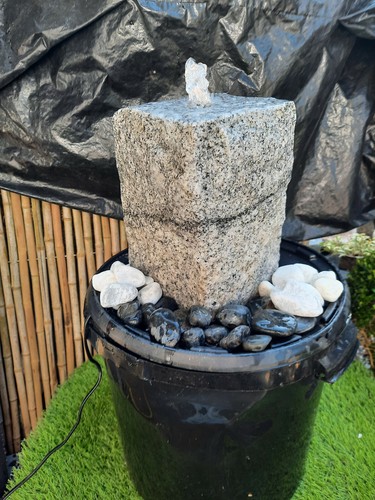 Granitstein wasserspiel mit - granitstein,