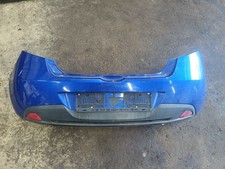 Mazda 2 DE Stoßstange Heckstoßstange Hinten Bumper Blau 34J