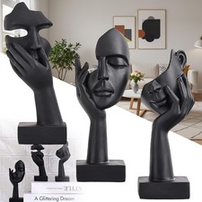 3 Stk Gesichtsstatue