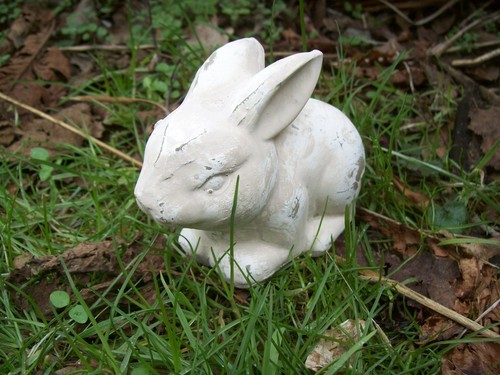 Kleiner hase ton deko - ton,