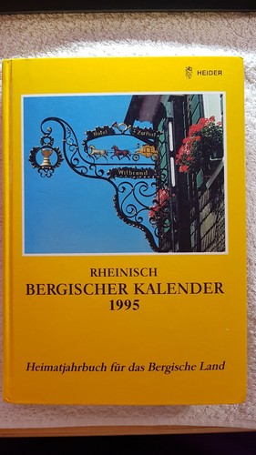 Heimatjahrbuch bergisches land - bergisches,