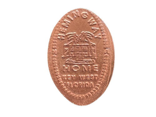 Elongated coin quetschmünze - coin,