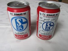 2 Coca Cola Dosen Bundesliga Kollektion 94 / 95 FC Schalke 04 Sammeldose Nr. 14