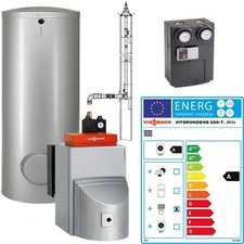 Viessmann Vitorondens 200T 28,9 kW Öl-Brennwertkessel Abgas Speicher 200 Liter