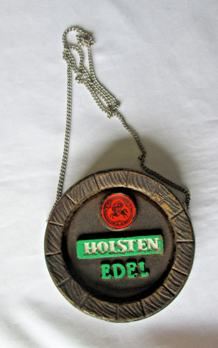 Zapfhahnschild holsten edel - holsten,