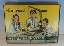 VEM TuR DDR Metallbaukasten Pionier Grundkasten in O-Box #2890