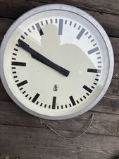 Seltene Wanduhr Uhr Fabrikuhr
