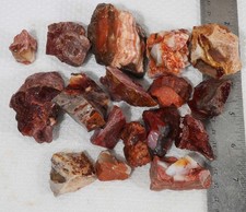 Rohe Opale/Feuer Opal Rohsteine/ 10 Carat = 10 Stück