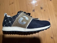 Schicke Duca Del Cosma Damen  Golfschuhe dunkelblau mit Glitzer Größe 37