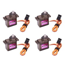 5x MG90S Mini Metal Gear Analog Servo mit Metallgetriebe Robot Hubschrauber DE
