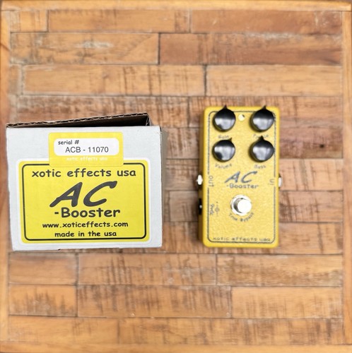 Xotic booster pedal - ac,