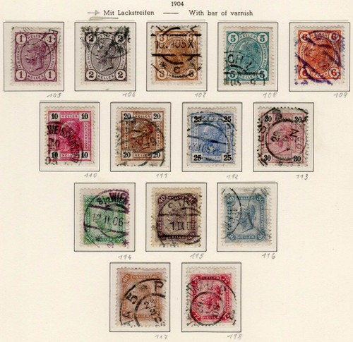österreich 105 mit lack - Österreich,