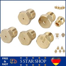 5 Messing Gasstrahldüsen Set