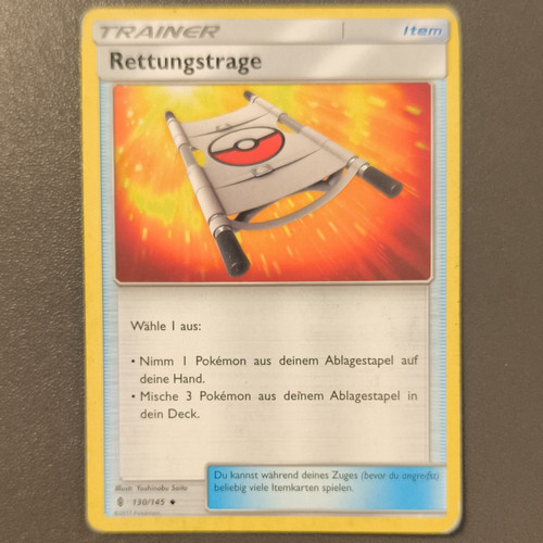 Pokémon tcg rettungstrage - tcg,