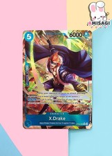 One Piece Card Game - X.Drake OP05-055 R Alt Art Englisch Karte TCG Anime Manga