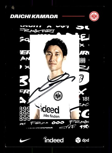 Daichi kamada autogrammkarte - daichi,
