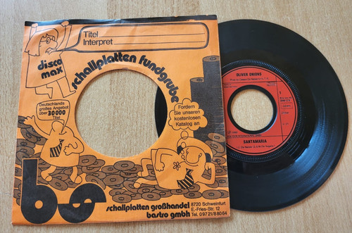 Vinyl single oliver onions - vinyl,