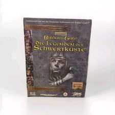 Baldurs Gate Legenden der Schwertküste IBM PC CD-Rom Spiel Big Box 1999 CIB