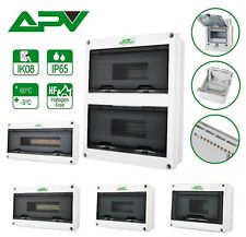 Sicherungskasten Feuchtraum Verteilerkasten IP65 Aufputzverteiler Kleinverteiler