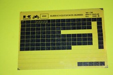 original Microfiche Kawasaki